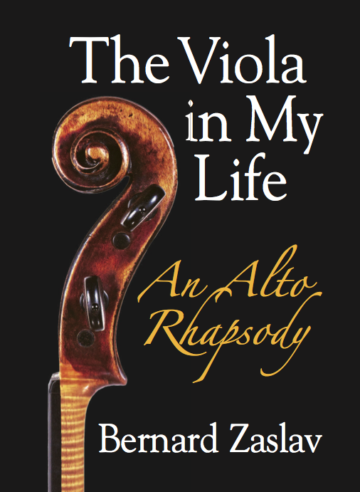 The Viola in My Life, An Alto Rhapsody, Cover